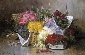 Main Product Photo of Floral Still Life Painting by Abbott Fuller Graves