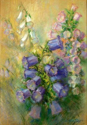 Main Product Photo of Foxgloves Painting by Abbott Fuller Graves