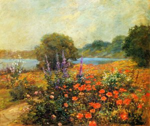 Main Product Photo of Poppies Painting by Abbott Fuller Graves