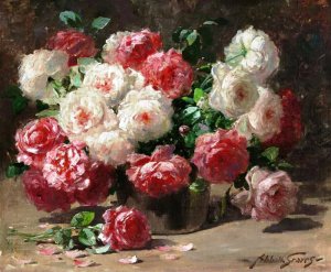 Main Product Photo of Still Life with Bowl Painting by Abbott Fuller Graves