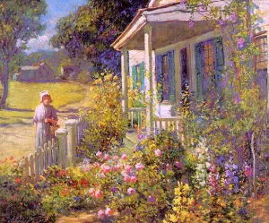 Summer Garden by Abbott Fuller Graves Art Reproduction