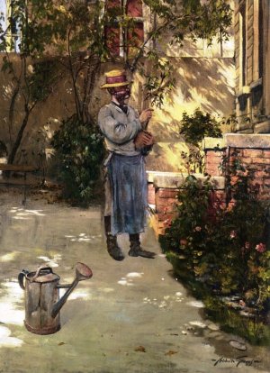 Main Product Photo of The Gardener Painting by Abbott Fuller Graves
